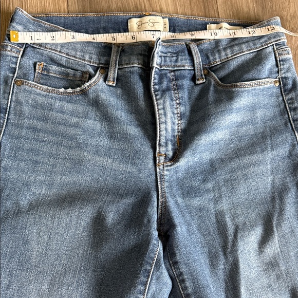 Jessica Simpson Blue Straight Leg Jeans - Picture 2 of 9